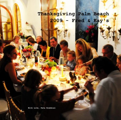 Thanksgiving Palm Beach 2009 book cover