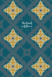 Undated Planner • Diary • Journal • Rumi • Teal Tiles book cover