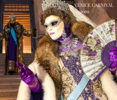 Venice carnival 2019 book cover