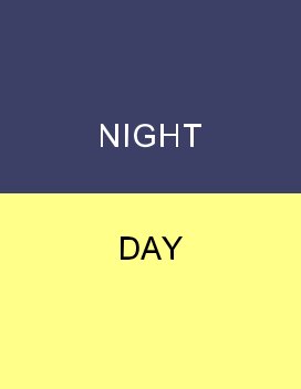 Night and Day, Colors of the City book cover