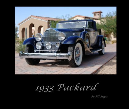 1933 Packard book cover