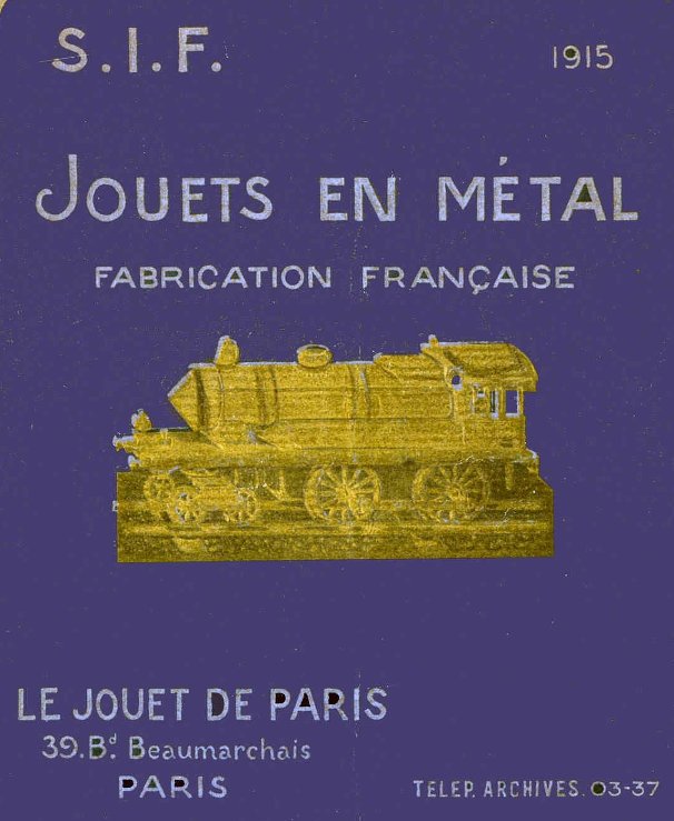 Jouet de Paris 1915 nach Jouet de Paris anzeigen