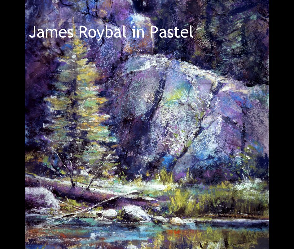View James Roybal in Pastel by Fine Art Santa FE