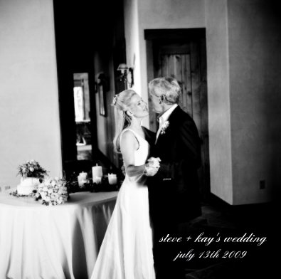 steve + kay's wedding book cover