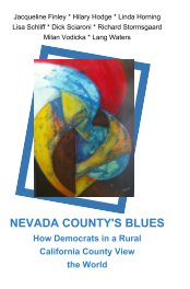 Nevada County's Blues book cover