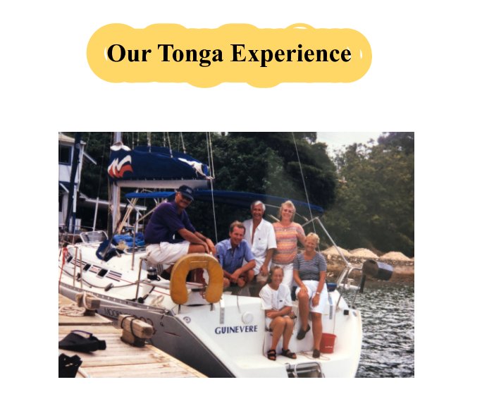Visualizza A Tongan Diary 1999 di Klas-Göran Wennberg