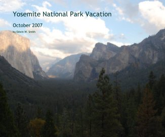 Yosemite National Park Vacation book cover