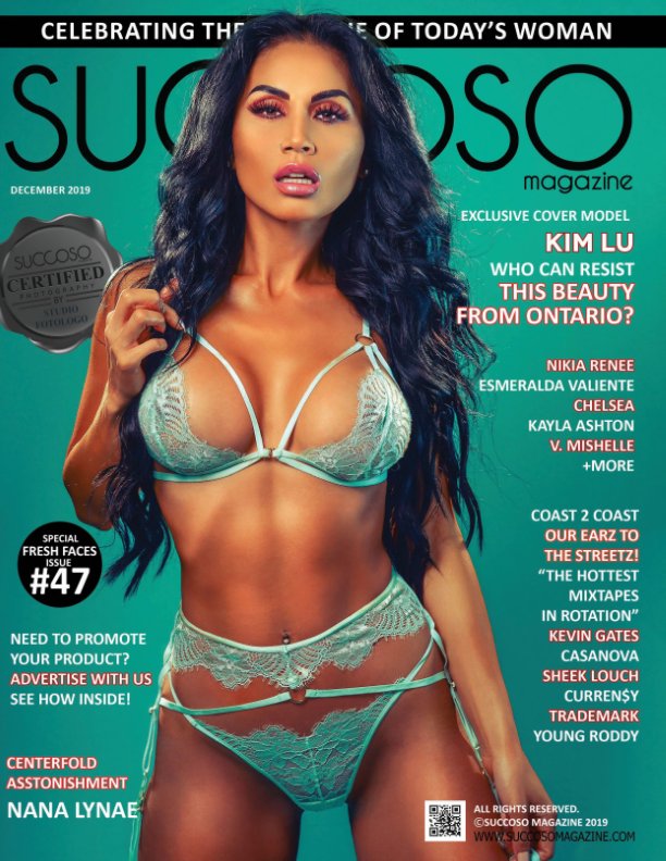 View Succoso Magazine Issue #47 featuring Cover Models Kim Lu / Esmeralda Valiente by SUCCOSO MAGAZINE