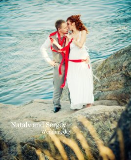 Nataly and Sergey Wedding day book cover