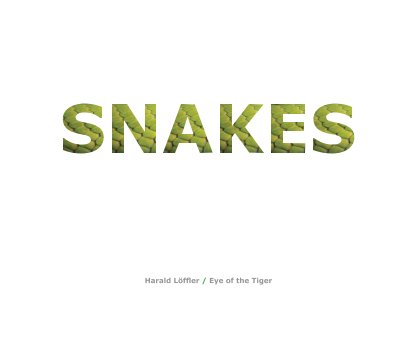 Snakes book cover