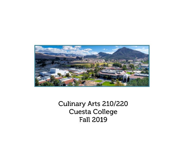 View Culinary Arts 210/220 by Helen Rossier