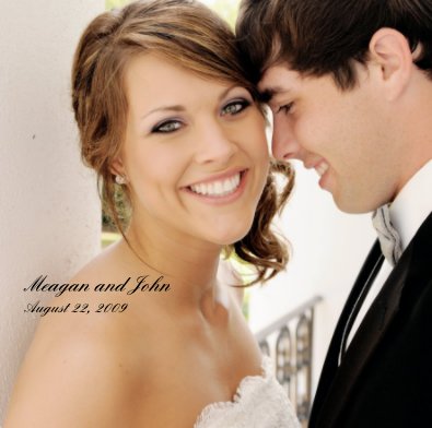 Meagan and John August 22, 2009 book cover