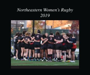 Northeastern Women's Rugby 2019 book cover