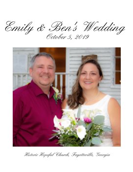 Emily and Ben's Wedding book cover