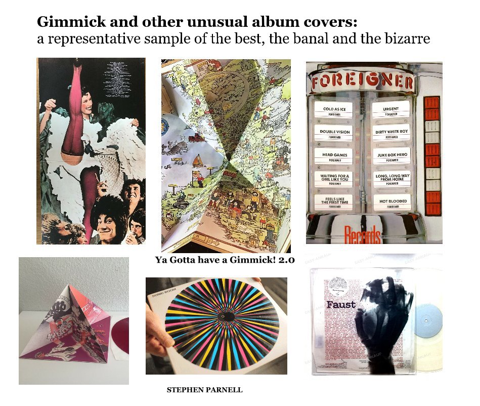 Ver Gimmick and other unusual album covers: por Stephen Parnell