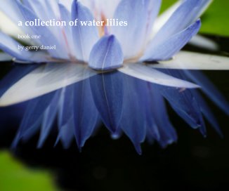 a collection of water lilies book cover