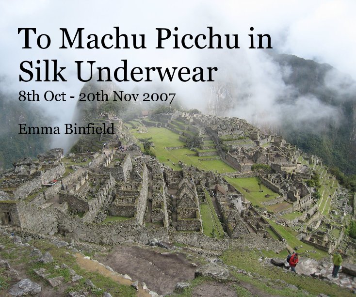 View To Machu Picchu in Silk Underwear by Emma Binfield