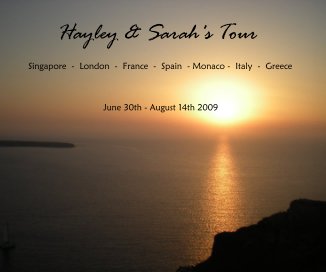 Hayley & Sarah's Tour book cover