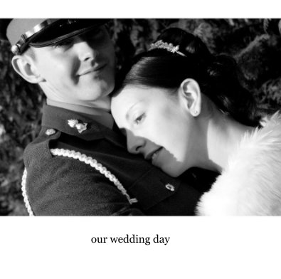 our wedding day book cover