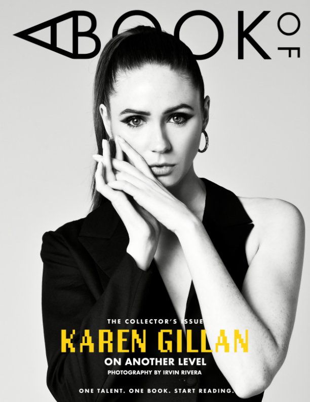 Ver A BOOK OF Karen Gillan Cover 2 por A BOOK OF Magazine