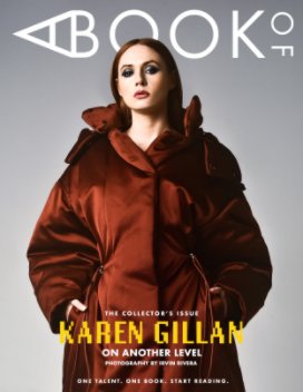 A BOOK OF Karen Gillan Cover 1 book cover