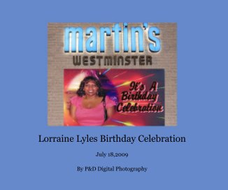 Lorraine Lyles Birthday Celebration book cover
