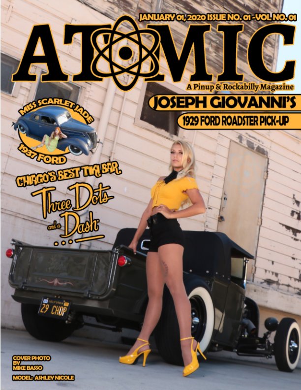 View Atomic, A Pinup and Rockabilly Magazine Issue No.01 Vol No.01 by Bill's Atomic Media