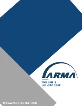 ARMA Magazine 2019, Issue 3 book cover