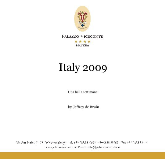 Ver Italy 2009 por Jeffrey de Bruin