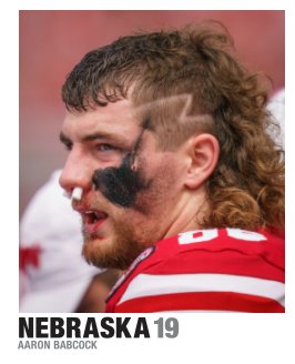 2019 Nebraska Football (Hard Cover) book cover