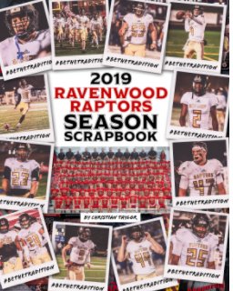 Ravenwood Raptors 2019 Football Season Scrapbook book cover