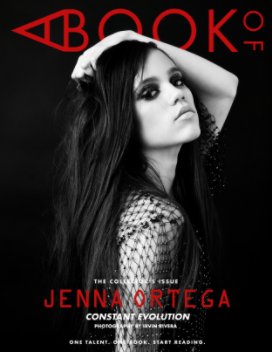 A BOOK OF Jenna Ortega book cover