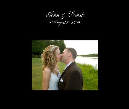 John & Sarah August 8, 2009 book cover