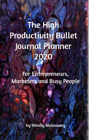 The High Productivity Bullet Journal Planner book cover