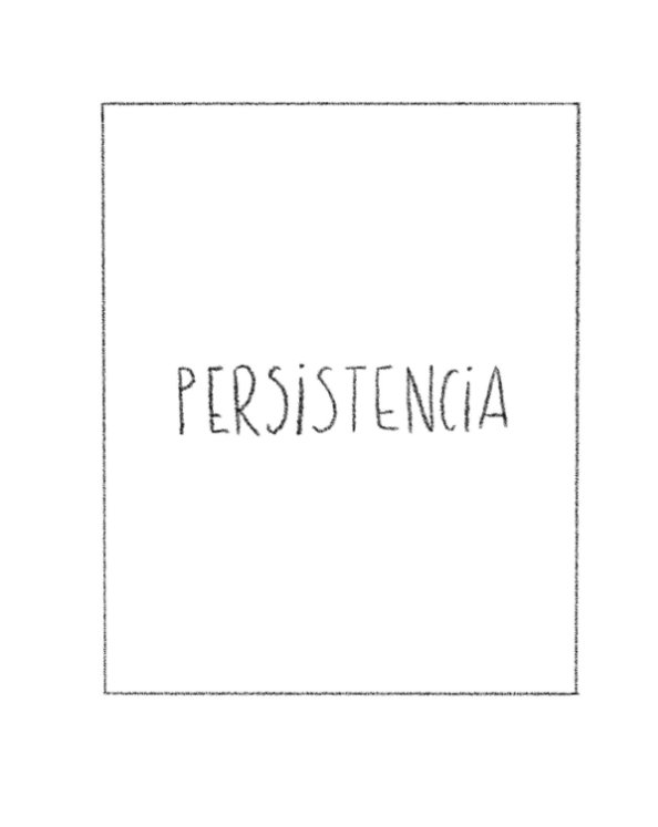 Visualizza Persistencia di Isabel Martínez de la Cruz