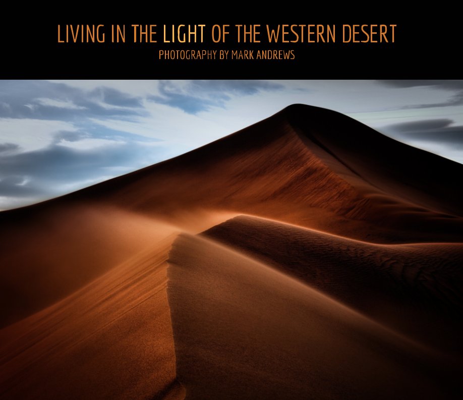 View Living in the  Light of the Western Desert by Mark Andrews