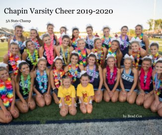Chapin Varsity Cheer 2019-2020 book cover