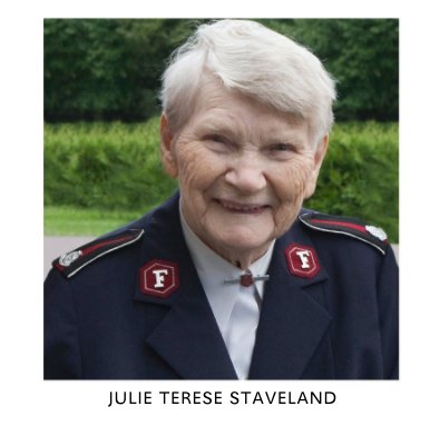 JULIE TERESE STAVELAND book cover
