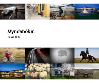 Myndabókin book cover