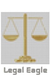 legal  Eagle  creative blank journal book cover