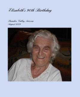 Elisabeth's 90th Birthday book cover