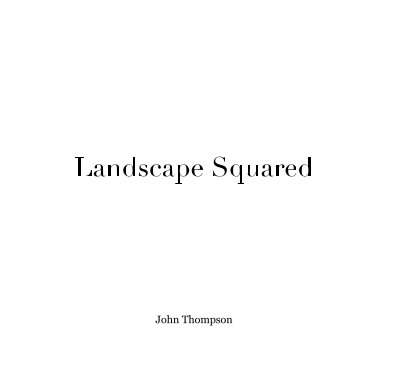 Landscape Squared book cover