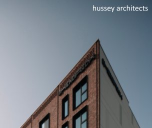 hussey architects portfolio 2020 book cover