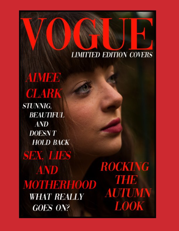 View Vogue Limited Edition Covers by Marshall Edwards