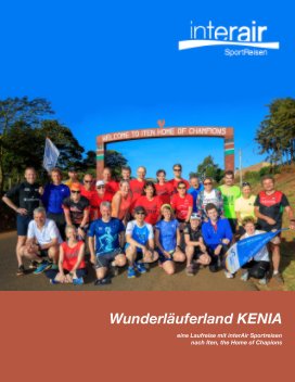 Wunderläuferland Kenia book cover