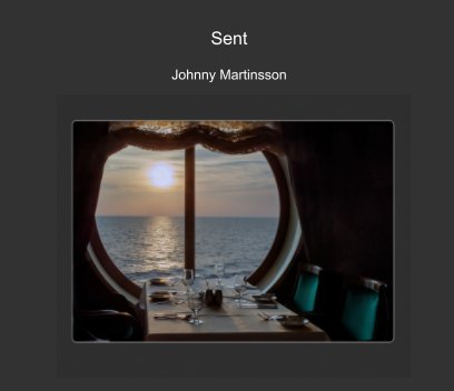 Sent book cover