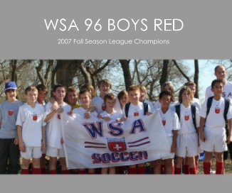 WSA 96 BOYS RED book cover