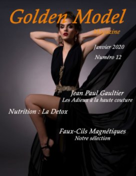 Golden model magazine janvier 2020 book cover