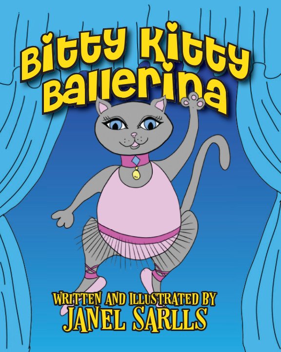 View Bitty Kitty Ballerina by Janel Sarlls