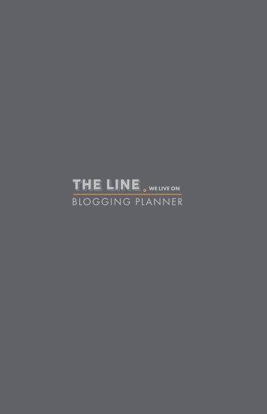 View The Line We Live On Blogging Planner (Grey) by Amanda Nicholls + Chris Downes